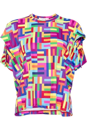 Comme des Garçons Geometric-pattern T-shirt