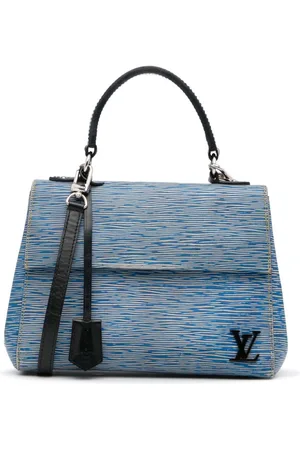 LOUIS VUITTON 2017 Pre-Owned Louis Vuitton Epi Denim Cluny BB satchel