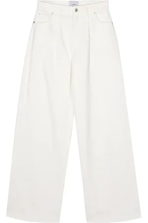 Halfboy Logo-patch wide-leg jeans