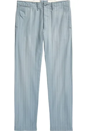 Ralph Lauren Pinstriped cotton trousers