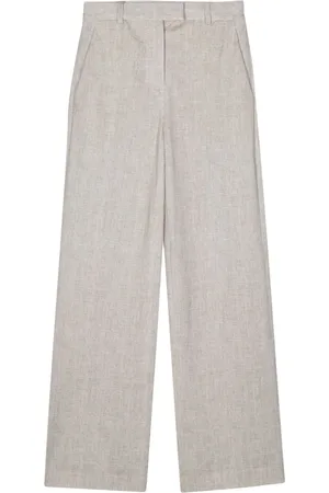Circolo Herringbone straight trousers