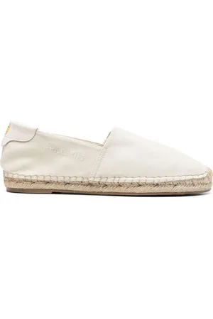 Manuel Ritz Logo-embroidered canvas espadrilles