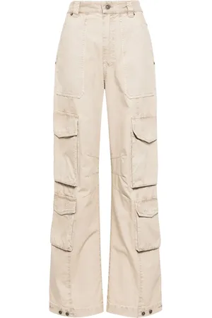 Golden Goose Panelled cotton cargo trousers