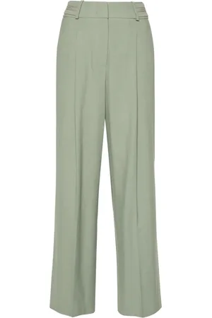 PESERICO SIGN Linen palazzo pants
