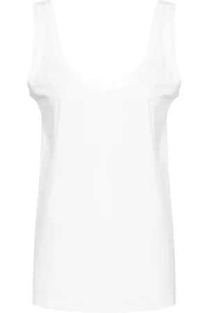 The Row Aka cotton tank top
