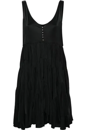 Lanvin Sleeveless tiered dress