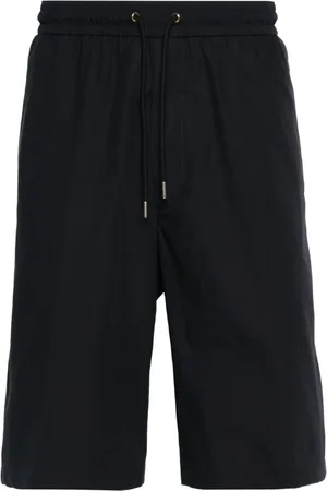 Paul Smith Drawstring-waist organic-cotton shorts