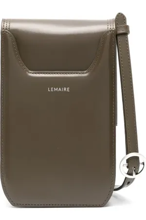LEMAIRE Small Calepin leather crossbody bag