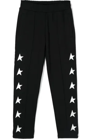 Golden Goose Star-print seam-detail track pants