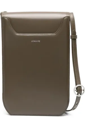 LEMAIRE Calepin leather crossbody bag