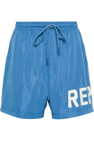 Represent Logo-print swim shorts