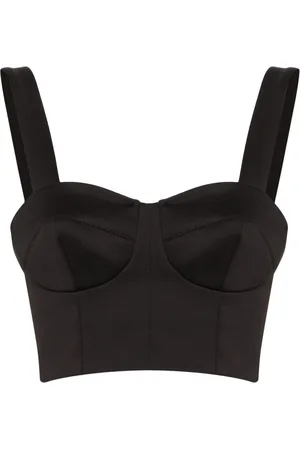 John Richmond Zip-fastening cropped top