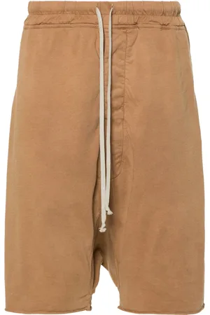 Rick Owens Drawstring Pods jersey shorts