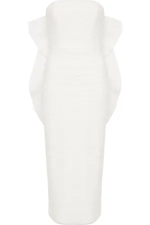 Rebecca Vallance Lily ruffled midi dress