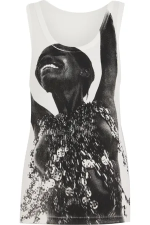 Paco rabanne X Jean Clemmer photograph-print tank top