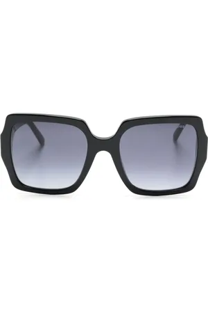 Marc Jacobs J Marc-logo oversize-frame sunglasses