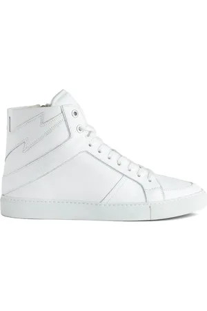 Zadig & Voltaire ZV1747 leather high-top sneakers