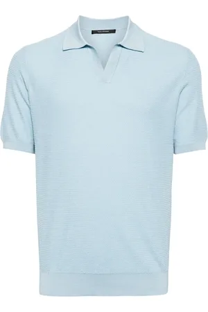 TAGLIATORE Paco spread-collar polo shirt