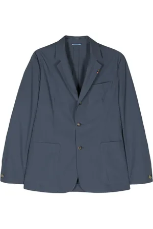 Paul Smith Single-breasted organic cotton blazer
