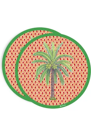 LISA CORTI Masonite Hima Palm placemat (set of two)