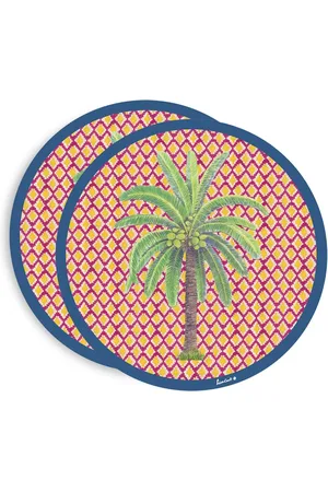LISA CORTI Masonite Hima Palm placemat (set of two)