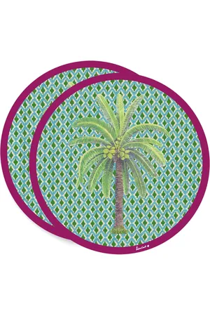 LISA CORTI Masonite Hima Palm placemat (set of two)