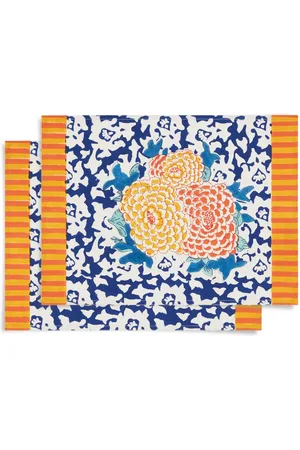 LISA CORTI Arabesque Corolla placemat (set of two)