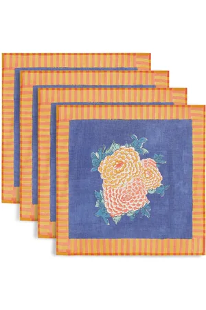 LISA CORTI Arabesque Corolla napkin (set of four)