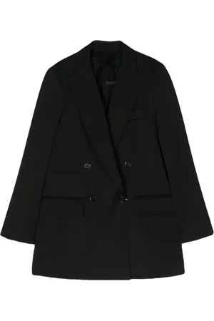 Max Mara Double-breasted wool-blend blazer