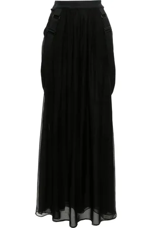 Max Mara Jedy chiffon maxi skirt