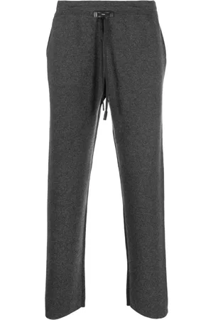Fendi Mélange-effect cashmere track pants