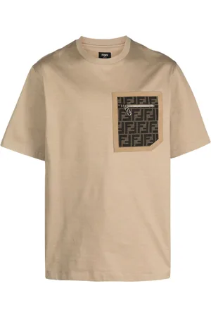 Fendi FF-motif patch-pocket T-shirt