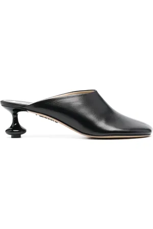 Loewe 45mm toy-heel leather mules