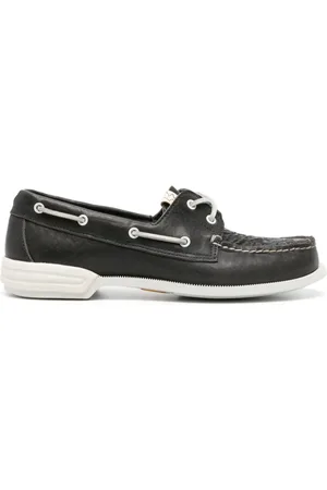 VISVIM Americana leather boat shoes