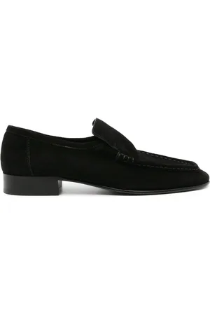 The Row New Soft suede loafers