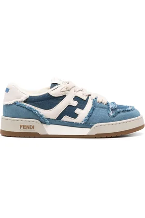 Fendi Match denim sneakers