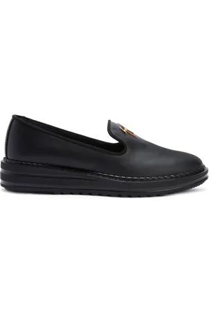 Giuseppe Zanotti Tim logo-lettering loafers