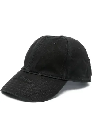 OFF-WHITE Logo-embroidered denim hat