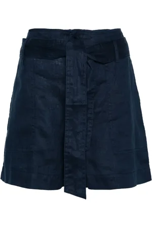 Ralph Lauren Belted linen shorts