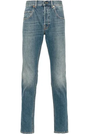 Gucci Horsebit-logo tapered jeans