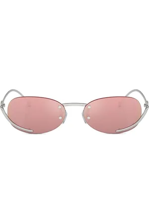 Diesel 0DL1004 oval-frame sunglasses