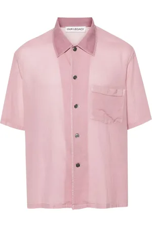 OUR LEGACY Short-sleeve cotton shirt