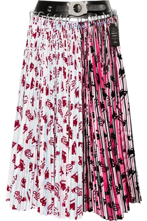 Chopova Lowena Daydream plissé midi skirt