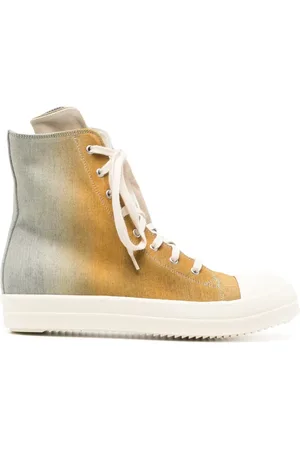 Rick Owens Gradient-effect denim sneakers