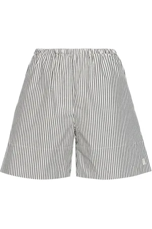 By Malene Birger Siona striped shorts