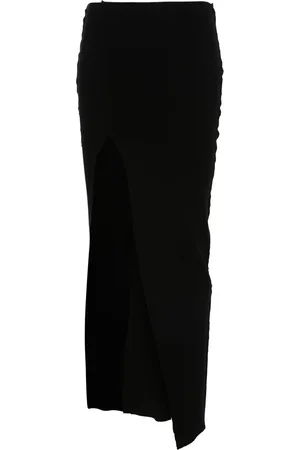 Rick Owens Knitted midi skirt