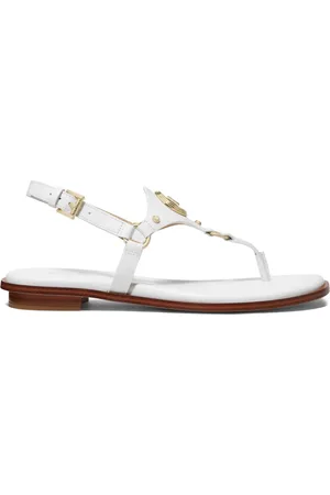 Michael Kors Casey logo-plaque thong sandals