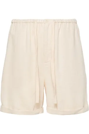 By Malene Birger Josea slub-texture shorts
