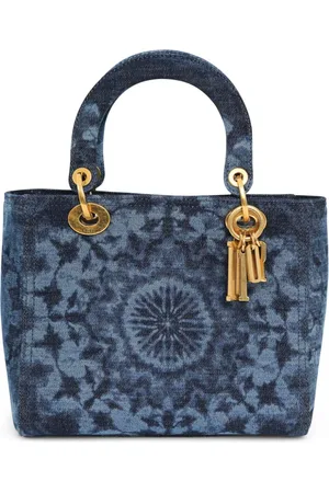 Dior Medium Lady Dior KaleiDiorscopic denim handbag