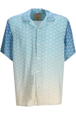 Oas Ombr?? star-print shirt